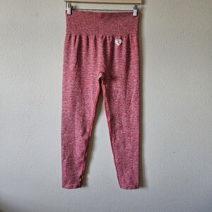 WW/WOMEN'S BEST/Move Seamless Leggings Red Marl - Double Extra Large